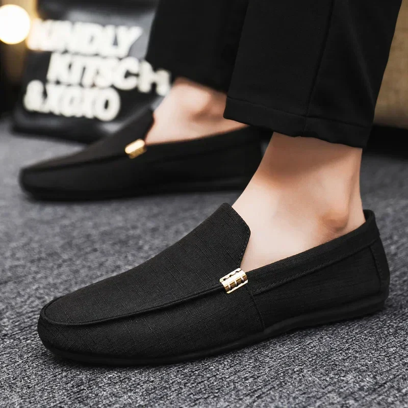 Atiyeh® | Krom Canvas Loafers - Image 36