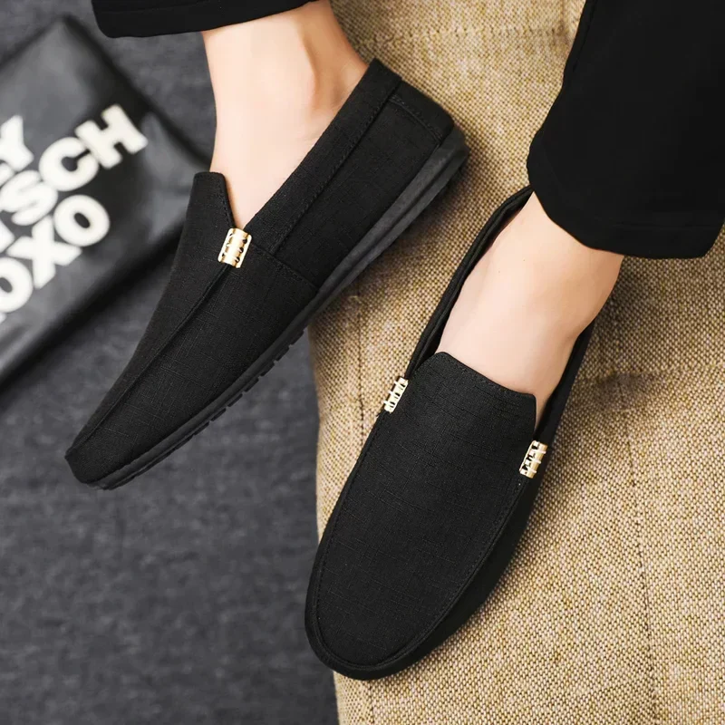 Atiyeh® | Krom Canvas Loafers - Image 40