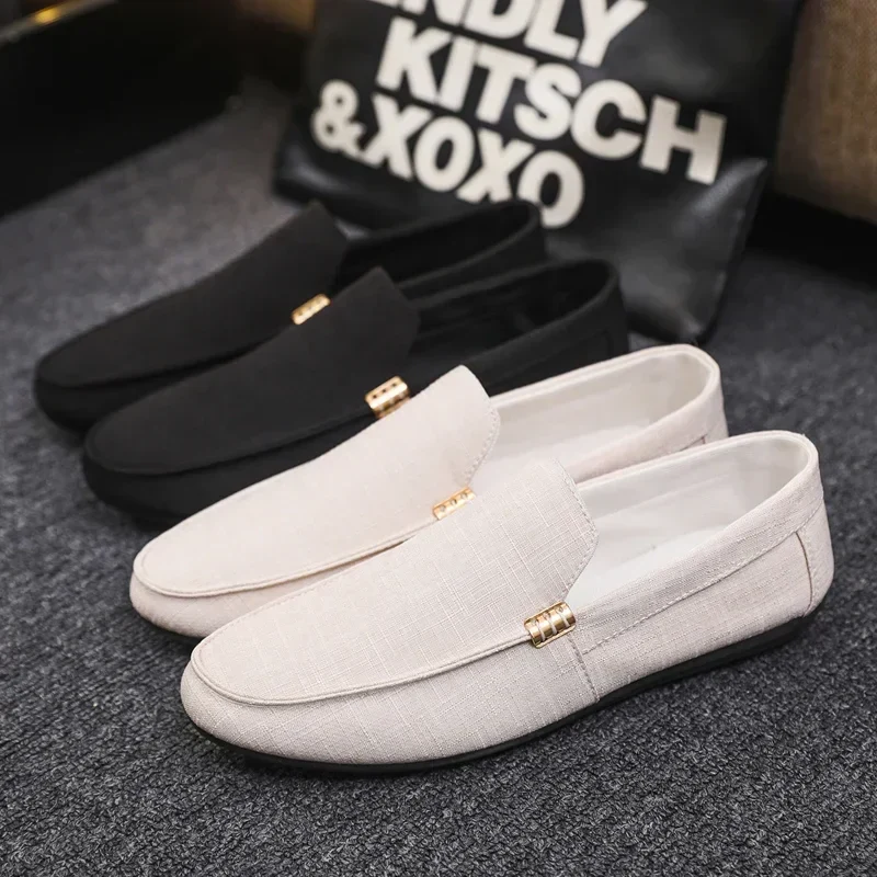 Atiyeh® | Krom Canvas Loafers - Image 45