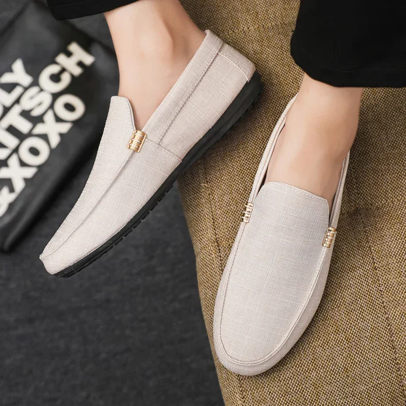 Atiyeh® | Krom Canvas Loafers - Image 8