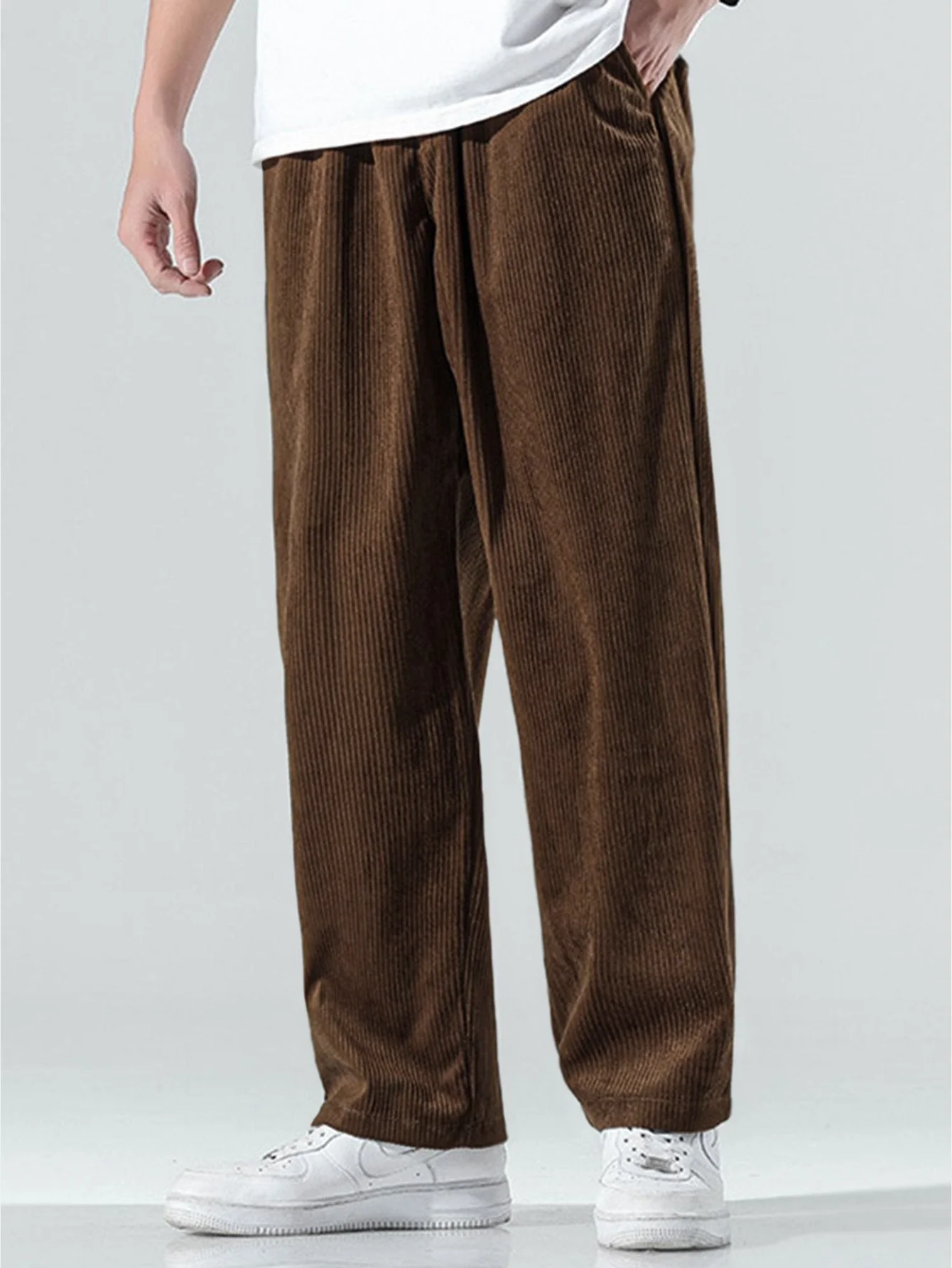 Auberon® | Straight Leg Corduroy Pants - Image 3