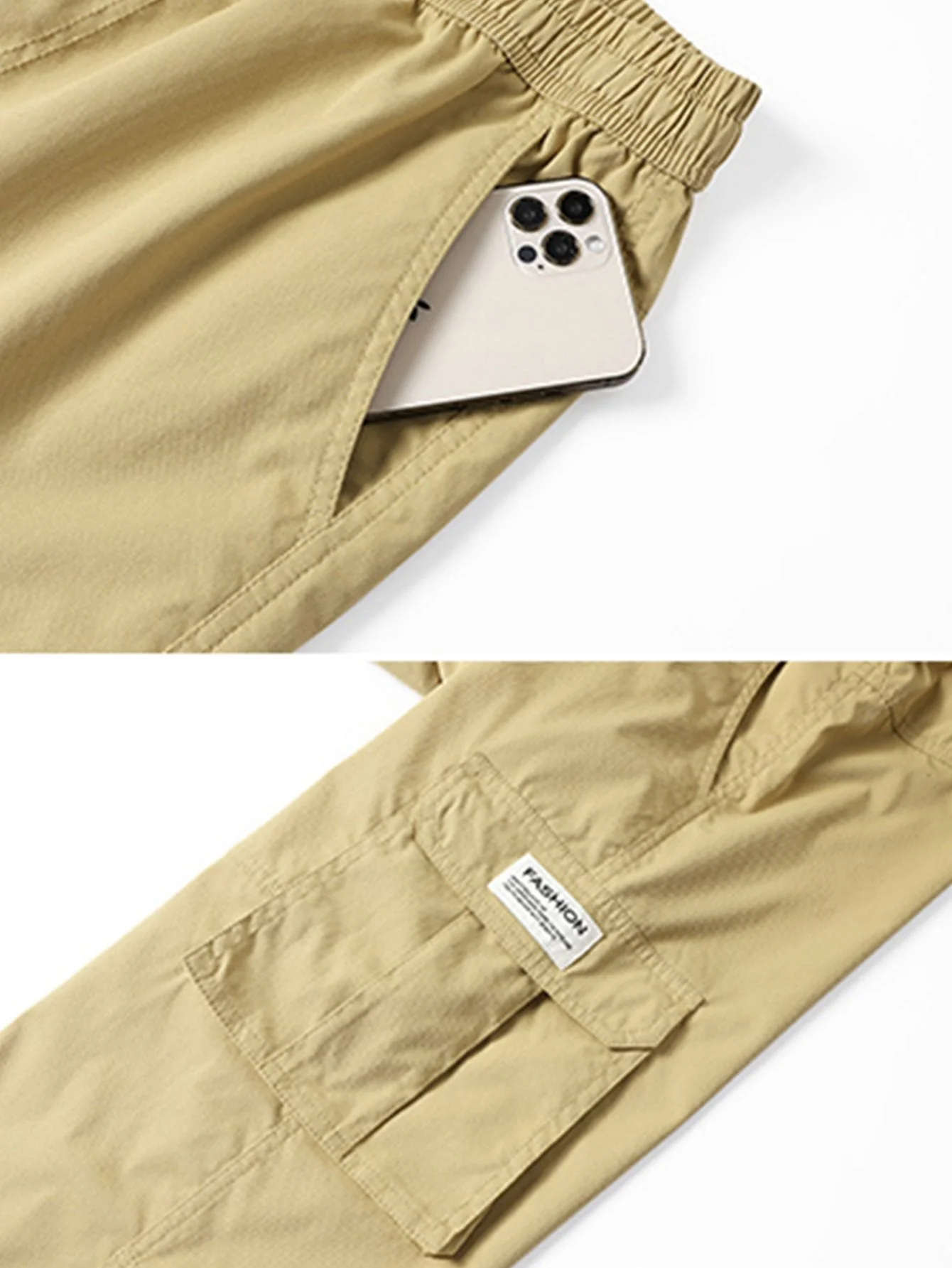 Auley® | Drawstring Cargo Jogging Pants - Image 18