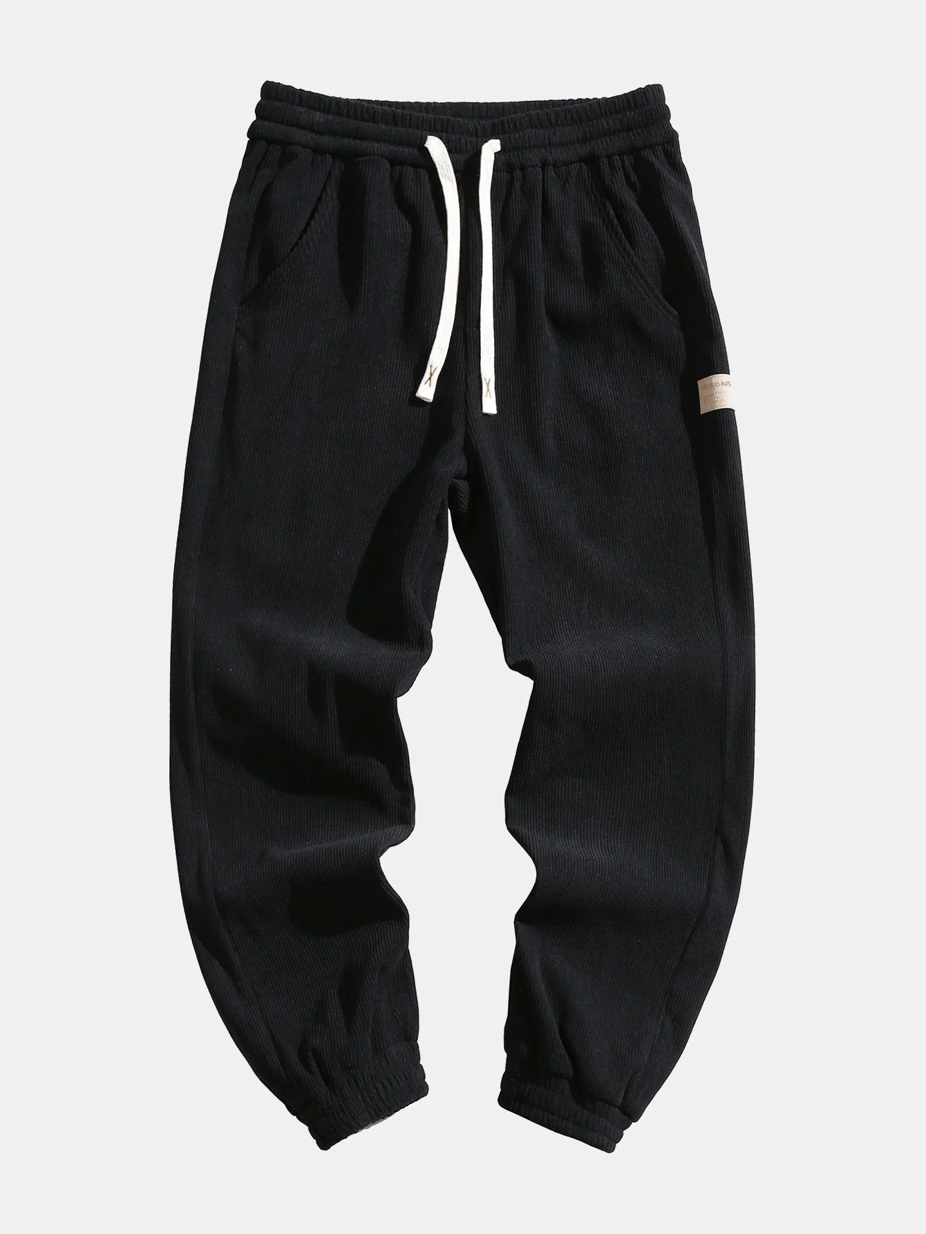 Auriel® | Drawstring Corduroy Jogging Pants - Image 10