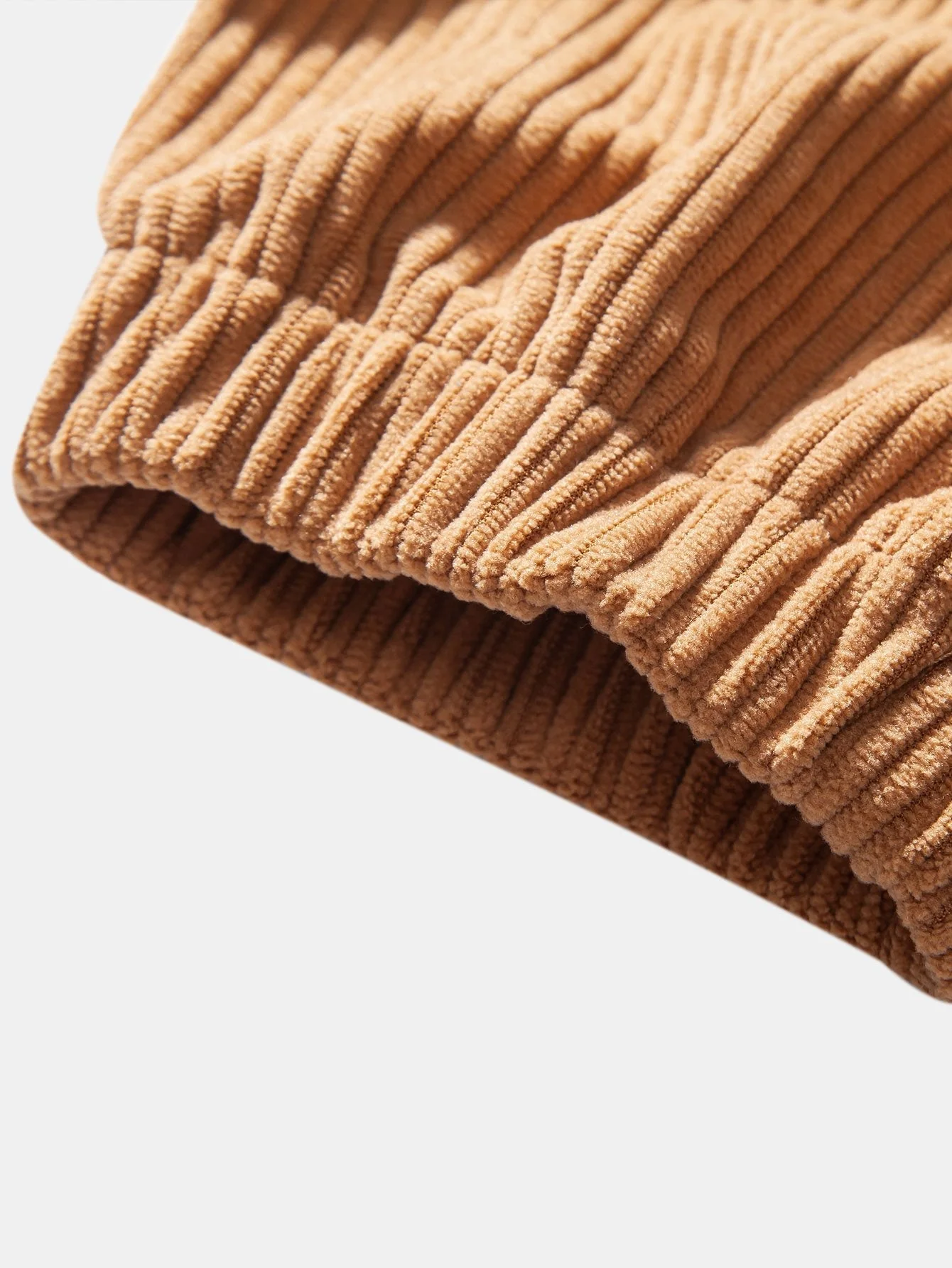 Aurore® | Drawstring Corduroy Cargo Jogger Pants - Image 11