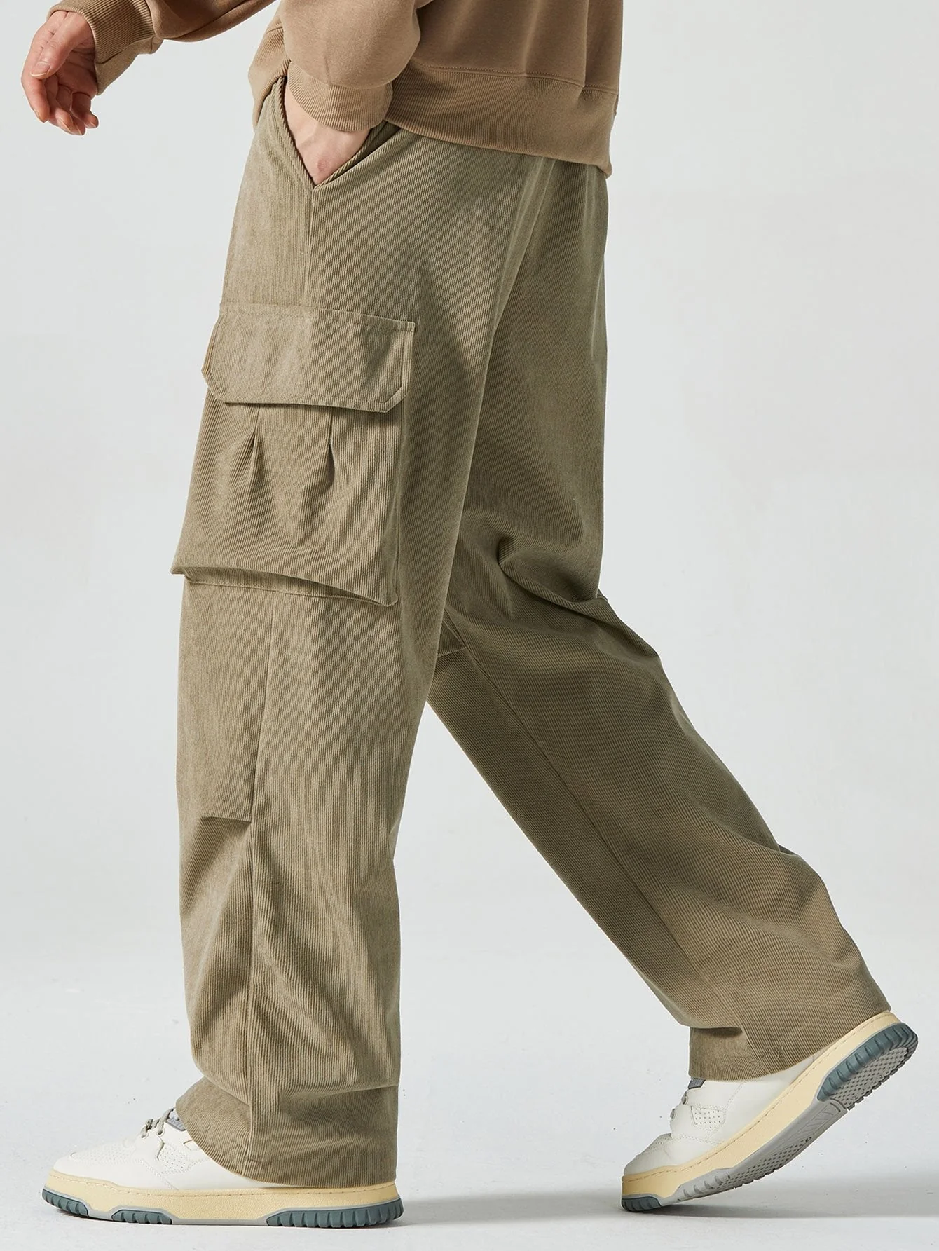 Avel® | Corduroy Cargo Pants - Image 4