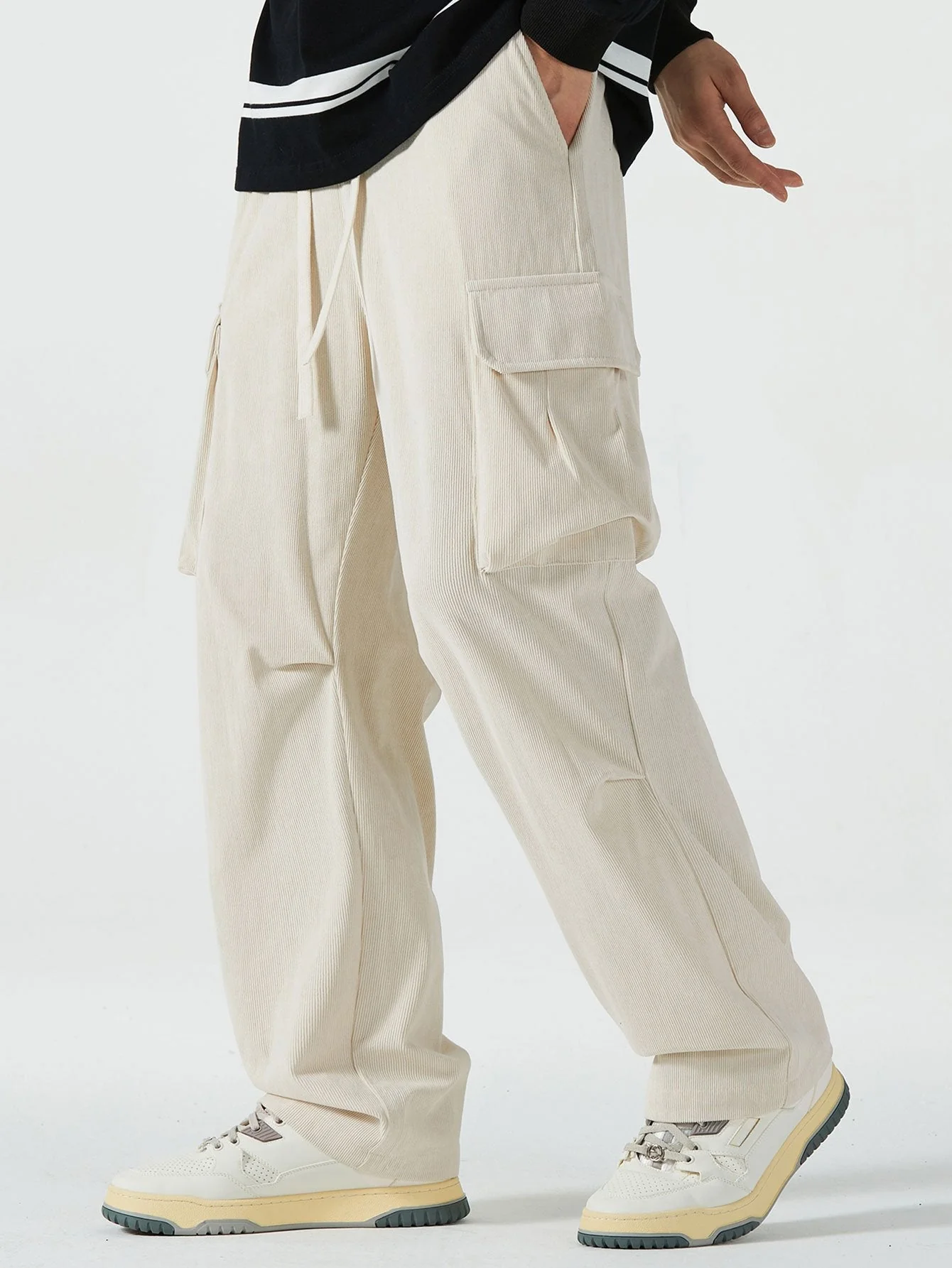 Avel® | Corduroy Cargo Pants - Image 9