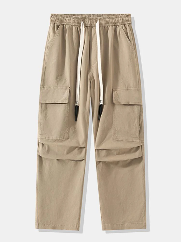 Aye® | Straight Leg Cotton Cargo Pants - Image 12