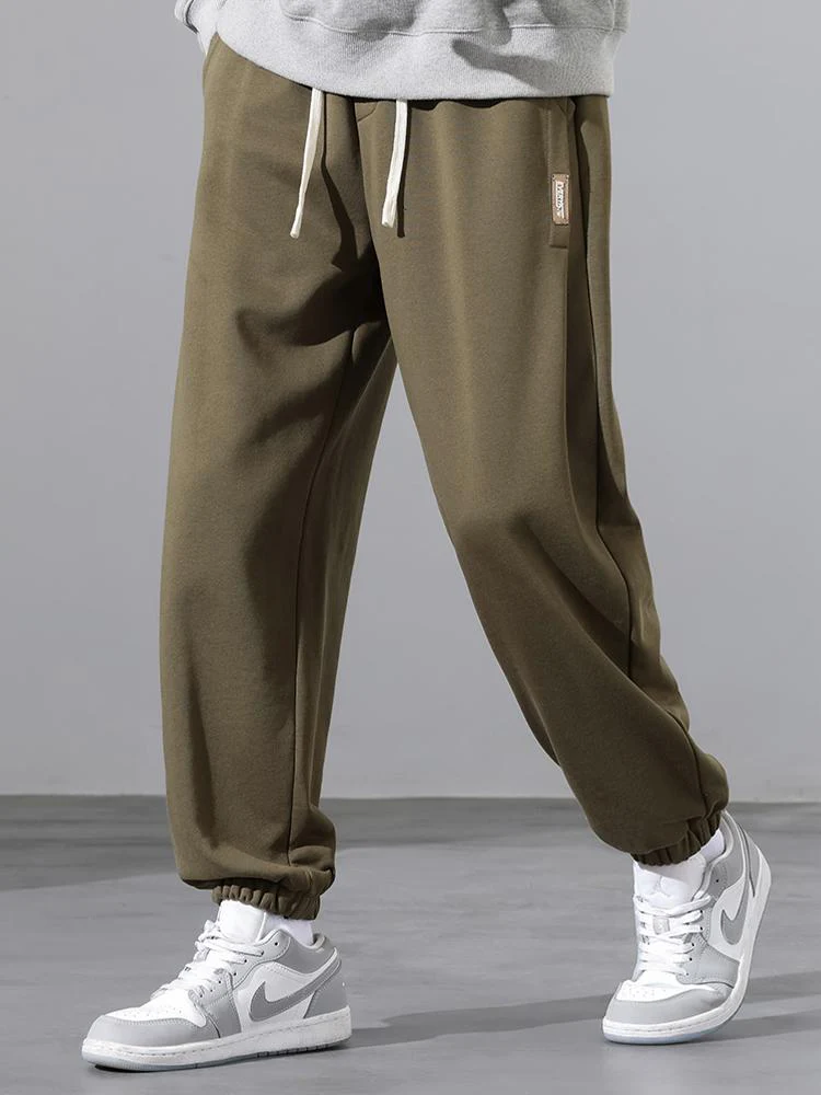 Ayham® | Drawstring Cotton Jogging Pants - Image 5