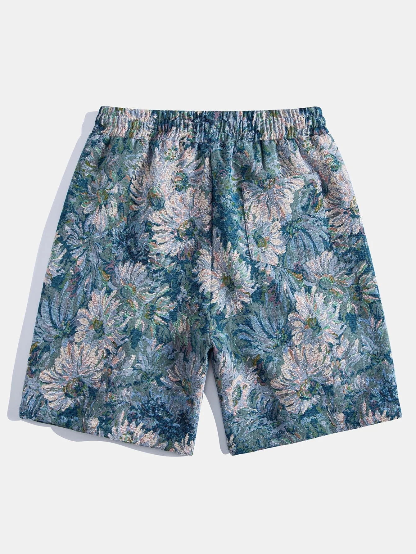 Aymar® | Painted Floral Jacquard Shorts - Image 2