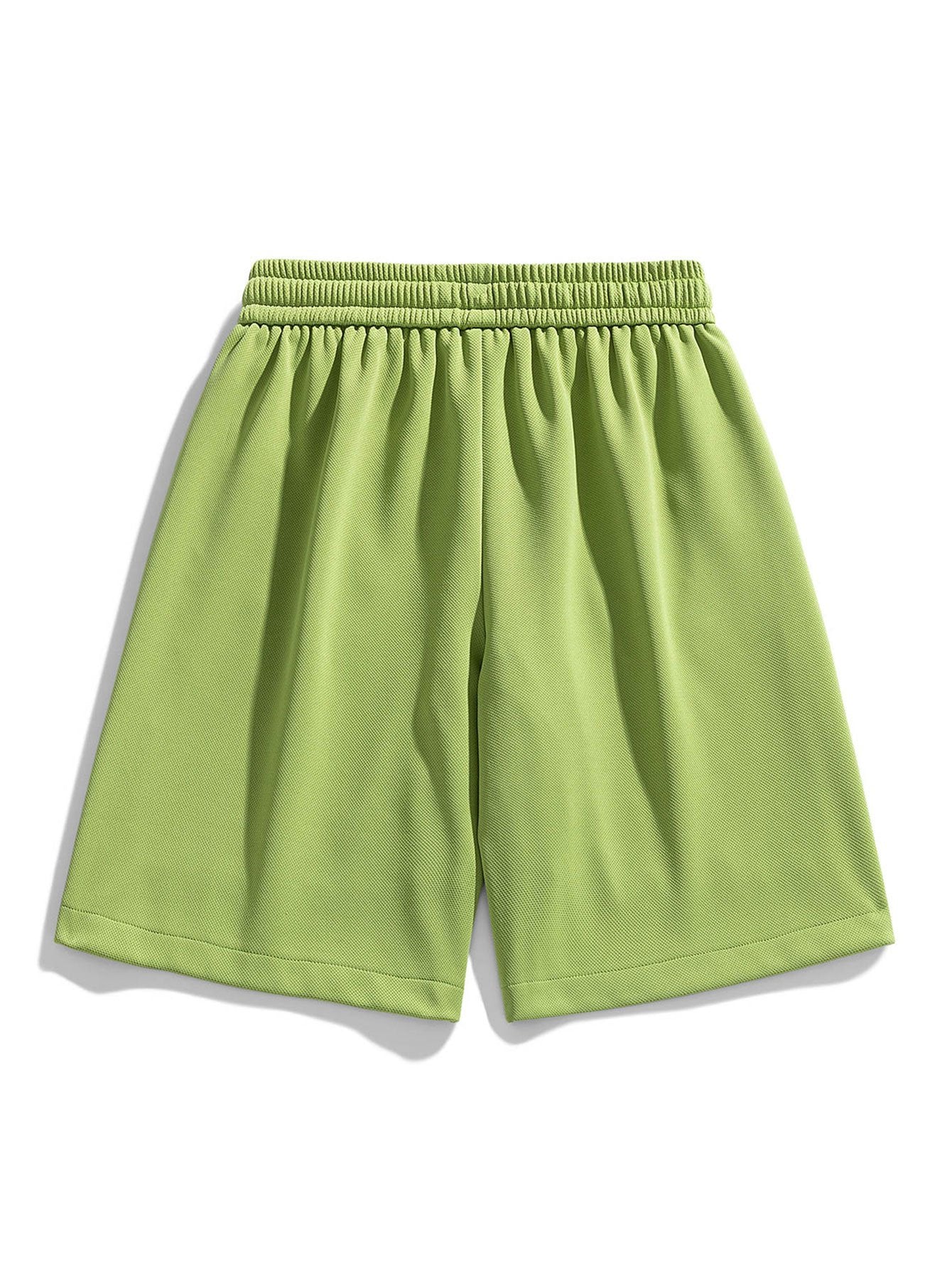 Badri® | Basic Textured Drawstring Shorts - Image 18