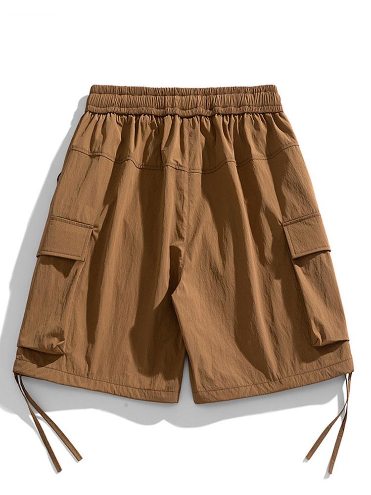 Baelem® | Drawstring Hem Cargo Shorts - Image 9