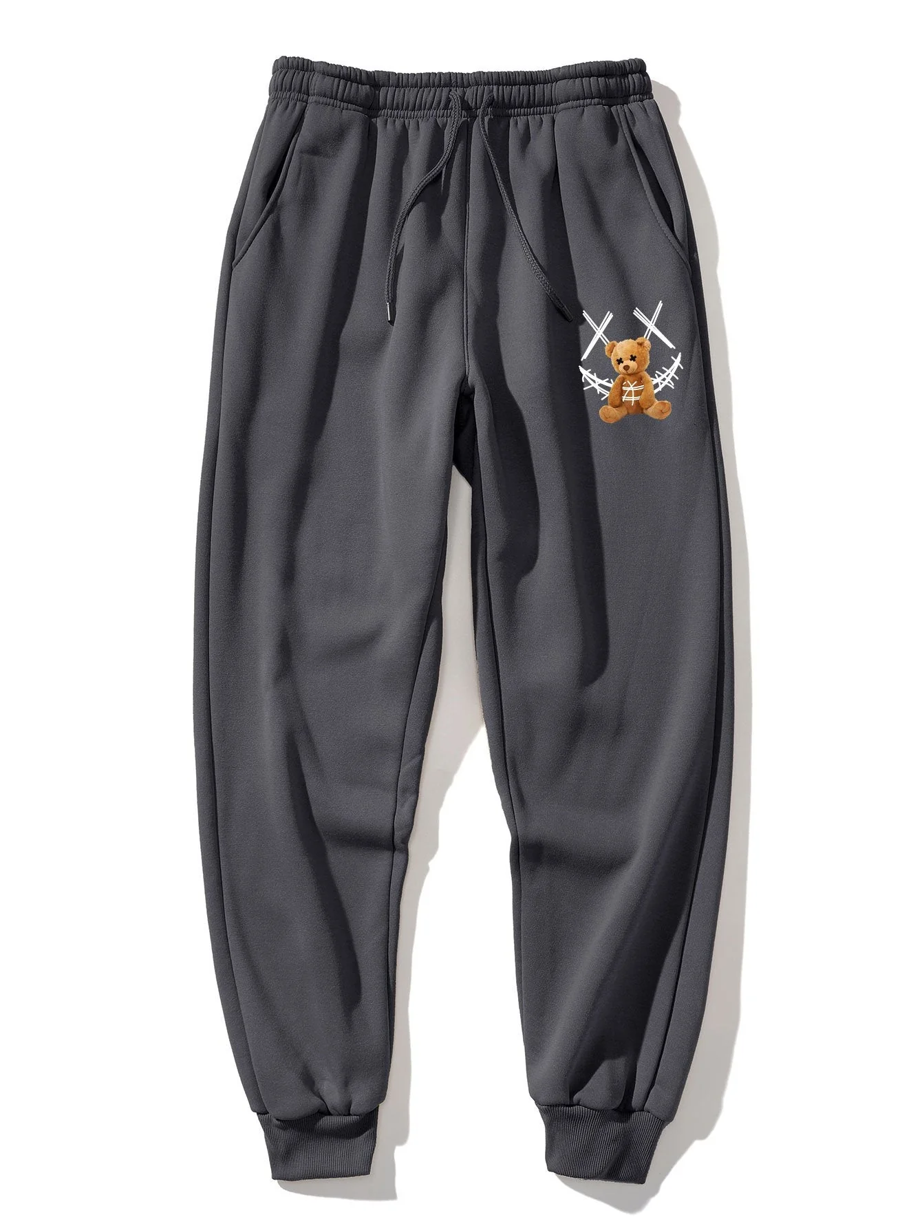 Baldomar® | Graffiti Smiley Bear Print Jogger Pants