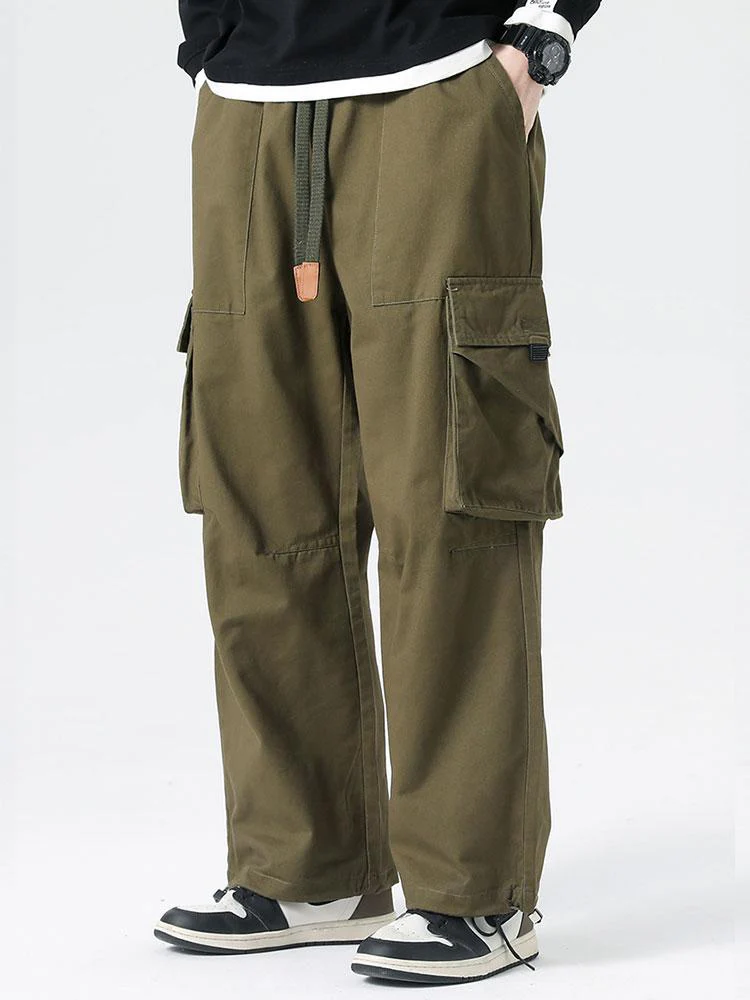 Bandon® | Elastic Drawstring Cuff Parachute Cargo Pants - Image 4