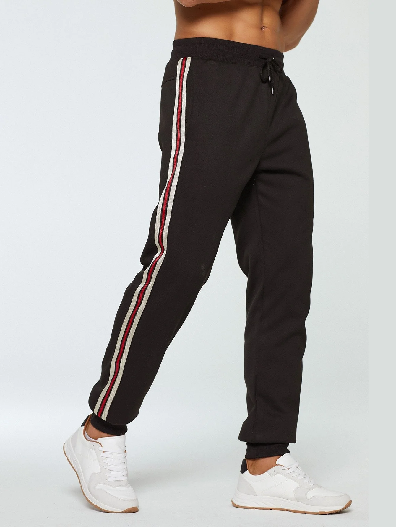 Bardolph® | Teddy Lined Side Stripe Joggers