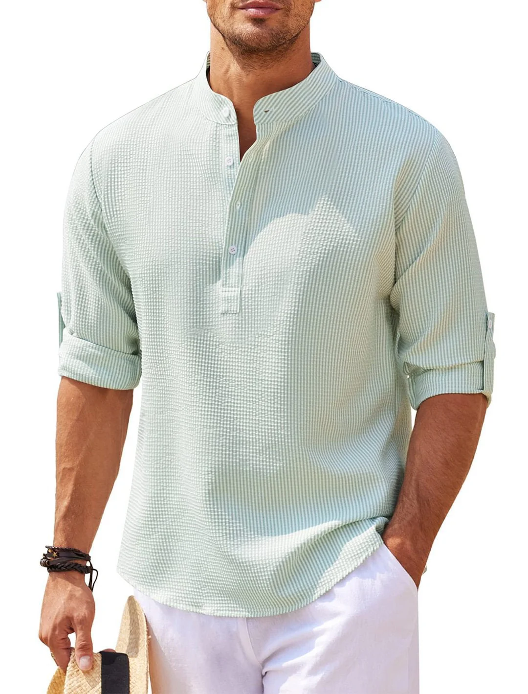 Barnaby® | Casual Summer Shirt Long Sleeves - Image 10