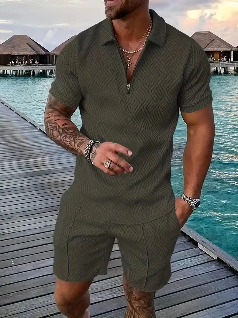 Barnaby® | Cool Shorts & Shirt Set For Men - Image 7