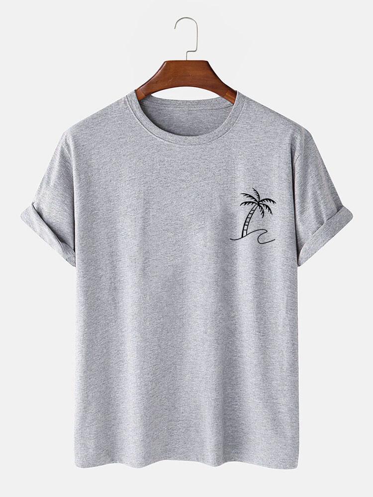 Barnaby® | Palm Trees Print T-Shirt - Image 6