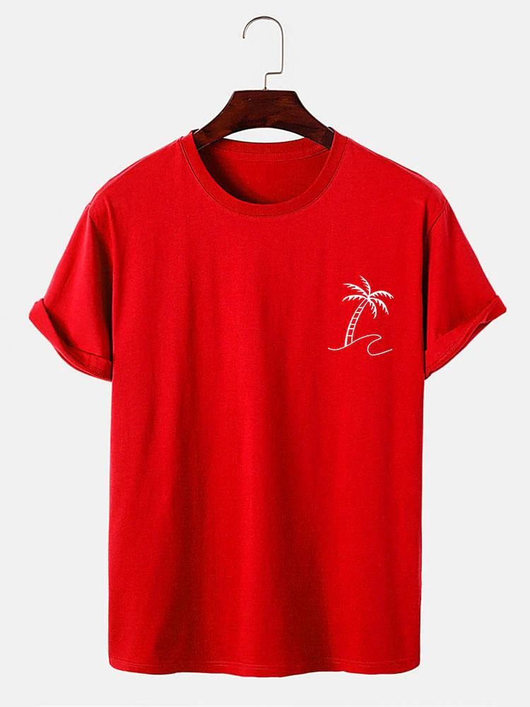 Barnaby® | Palm Trees Print T-Shirt - Image 7