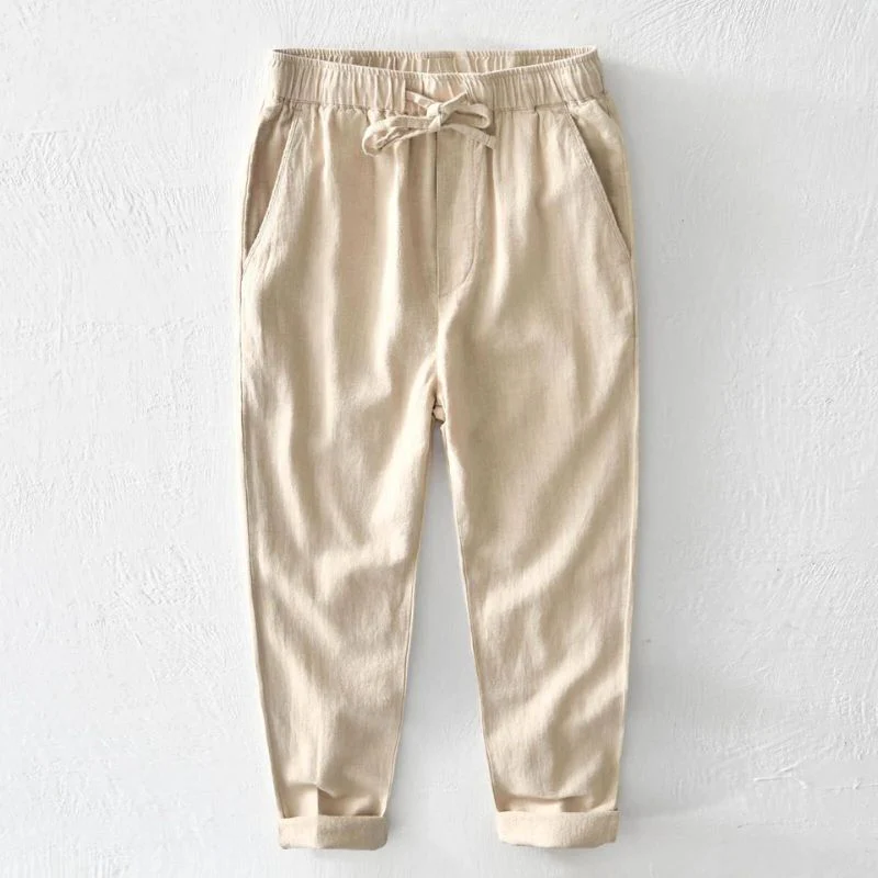 Bartel® | Raven Linen Trousers