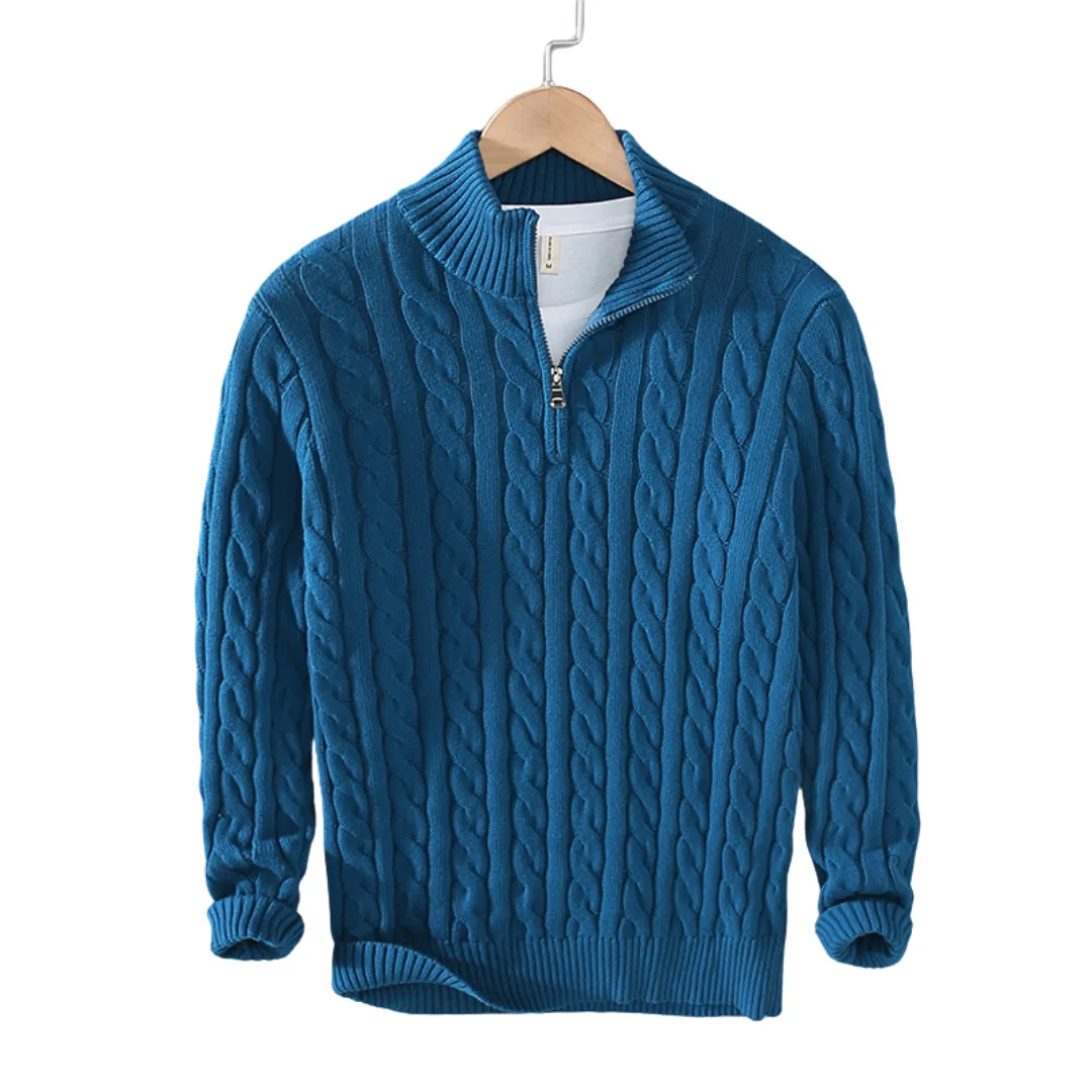 Bartolomé | Knit Half Zip Sweater - Image 3