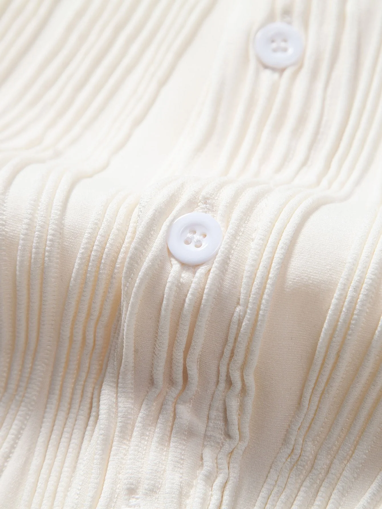 Basilio® | Wave Textured Button Up Shirt & Shorts - Image 20