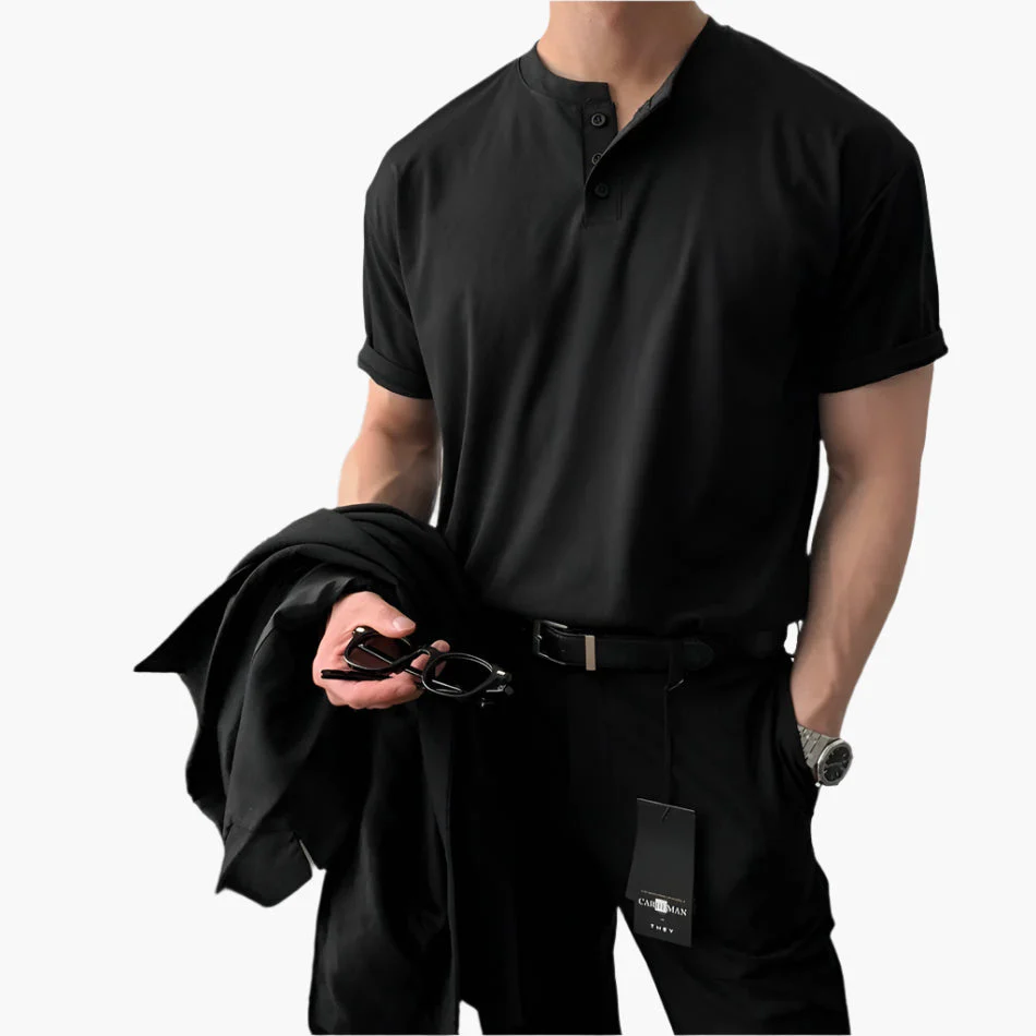 Beeth® | Buttoned Collar T-Shirt - Image 6