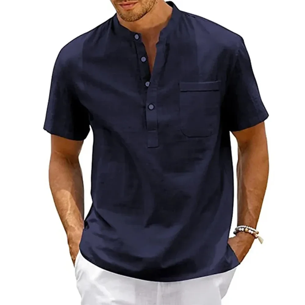 Bernard® | Casual Cotton-Linen Shirt - Image 5