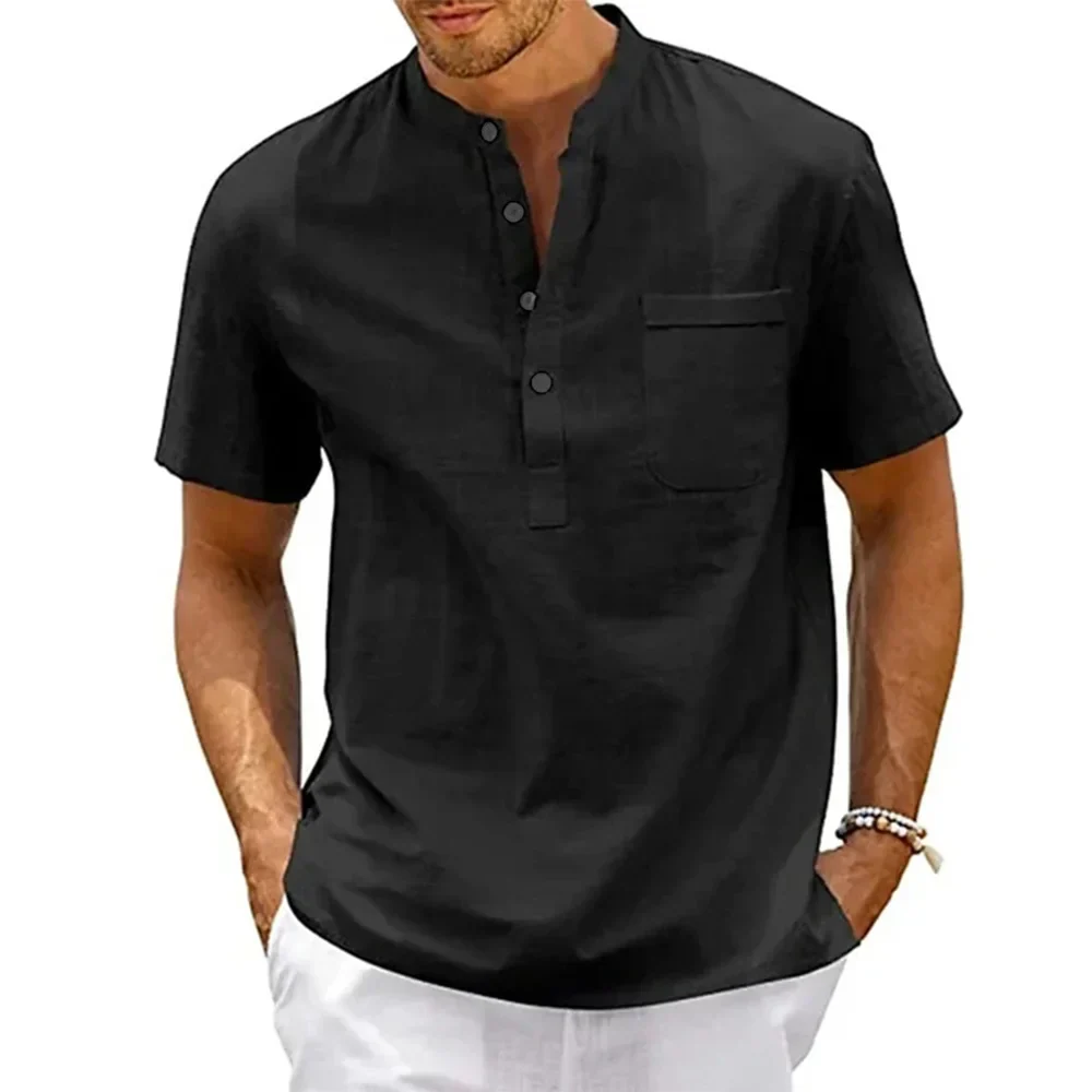 Bernard® | Casual Cotton-Linen Shirt - Image 6