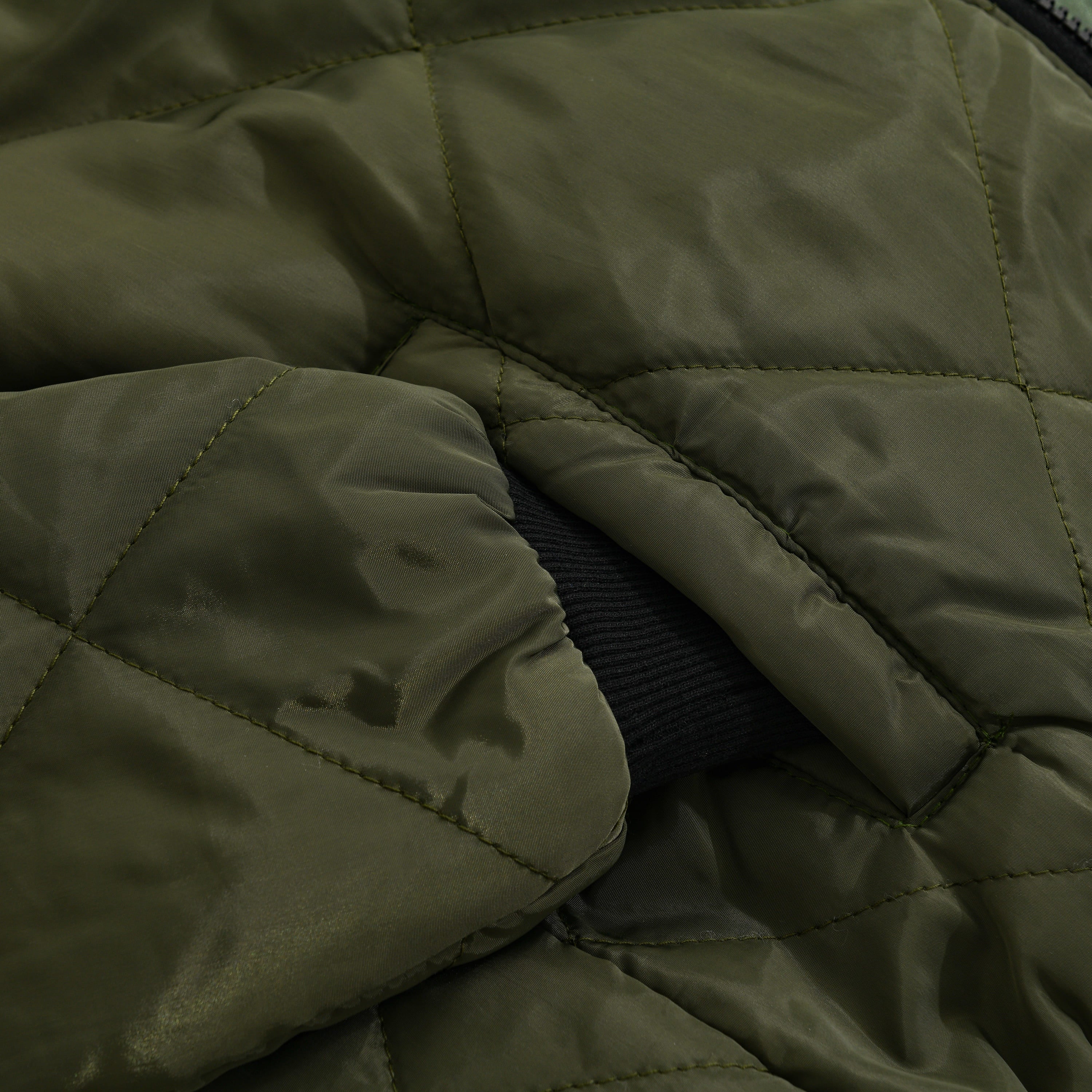 Bertus® | Men's Padded Stand Collar Solid Color Thermal Padded Jacket 17181514X - Image 5