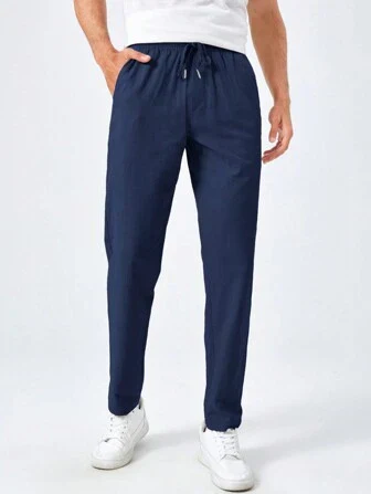 Blair® | Basics Plain Cotton Trousers For Men - Image 6