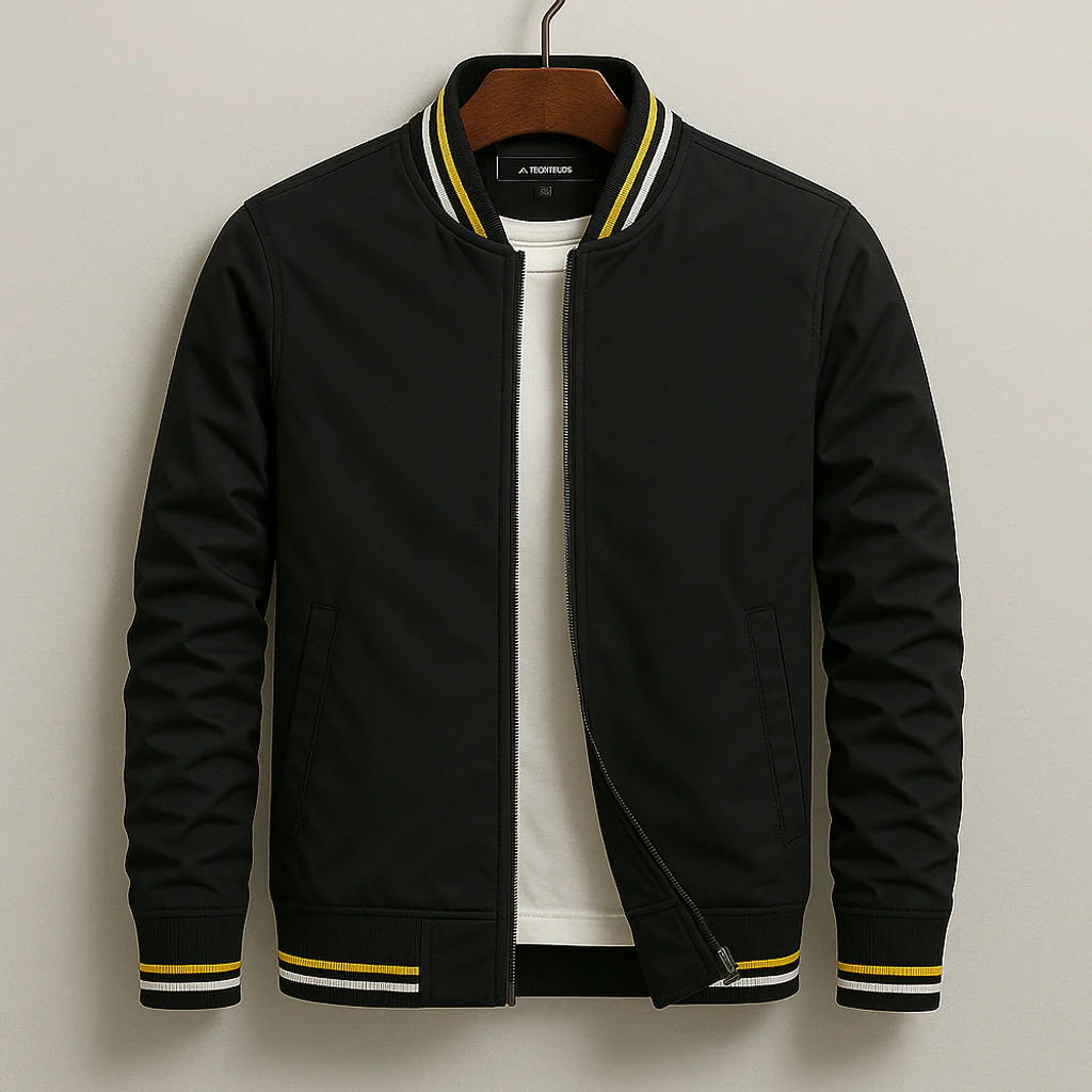 Blaise | Stylish striped bomber jacket - Image 6