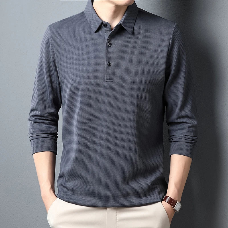 Bradley® | Long-Sleeved Business-Casual Polo - Image 4
