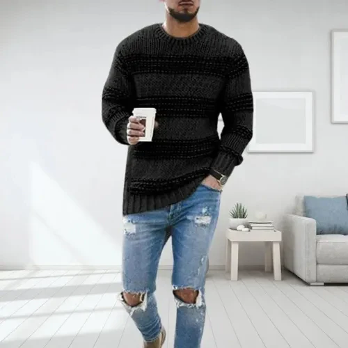 Brandon® | Stylish Knitted Sweater - Image 3