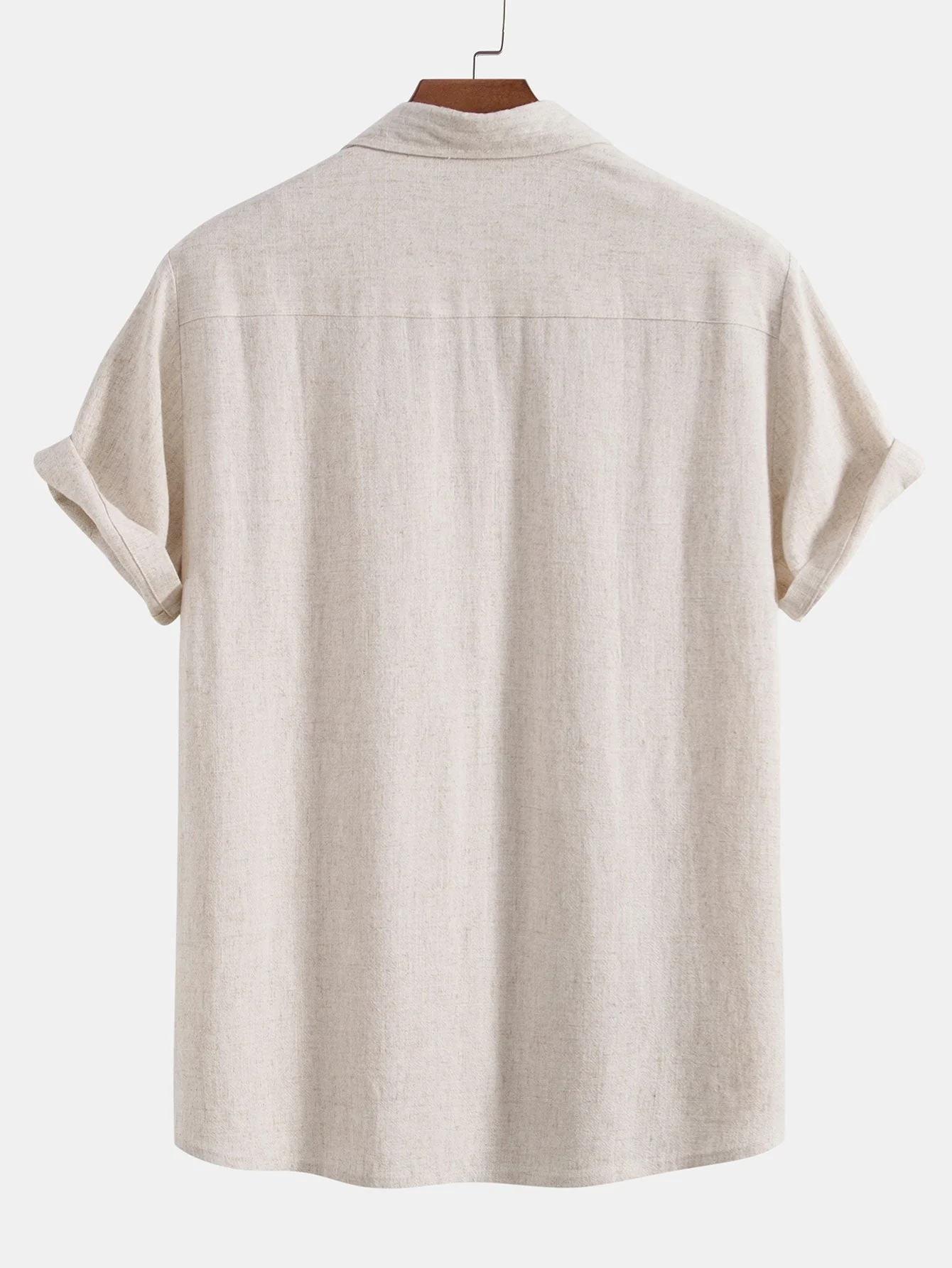 Bruce® | Linen Rayon Blend Button Up Shirt & Straight Leg Linen Pants - Image 11