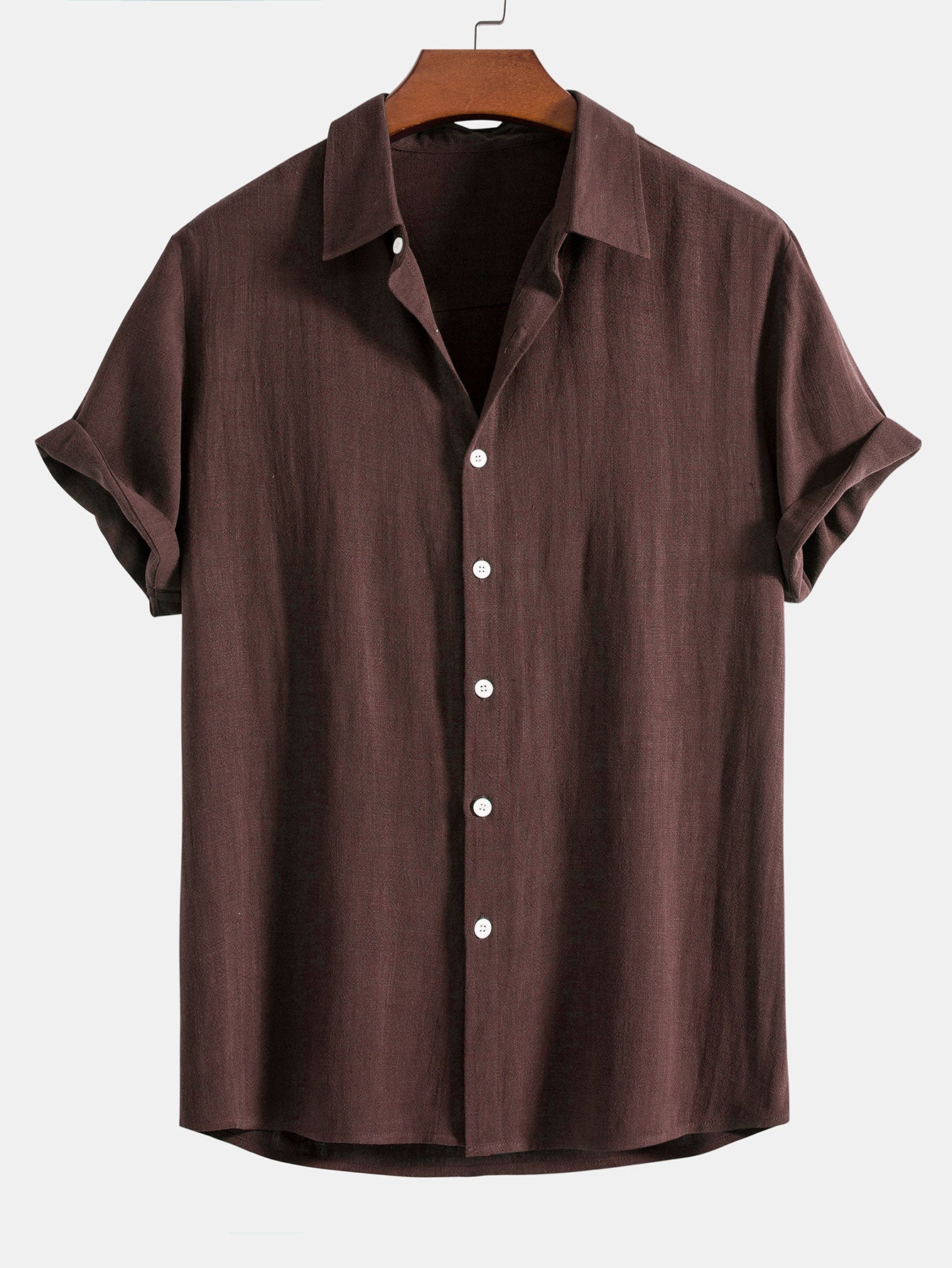 Bruce® | Linen Rayon Blend Button Up Shirt & Straight Leg Linen Pants - Image 16
