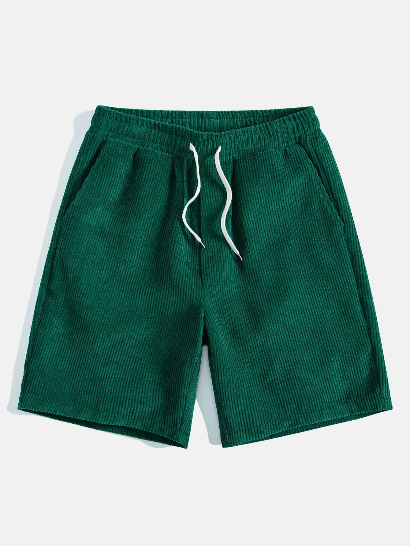 Buenaventura® | Trendy Bear Print Cotton T-Shirt & Drawstring Corduroy Shorts - Image 6