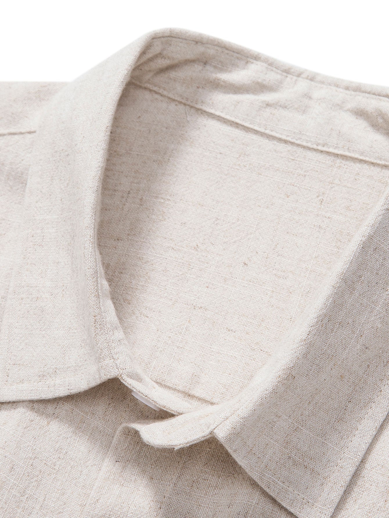 Callum® | Linen Rayon Blend Button Up Shirt - Image 14