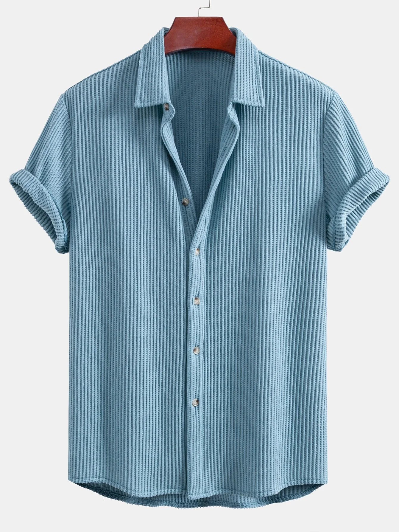 Calvin® | Waffle Button Up Shirt - Image 9