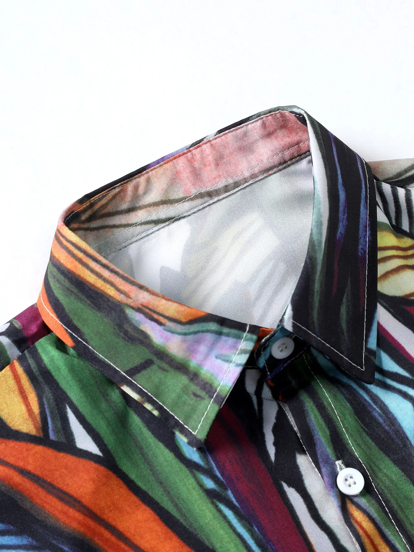 Camilo® | Abstract Print Shirt - Image 3