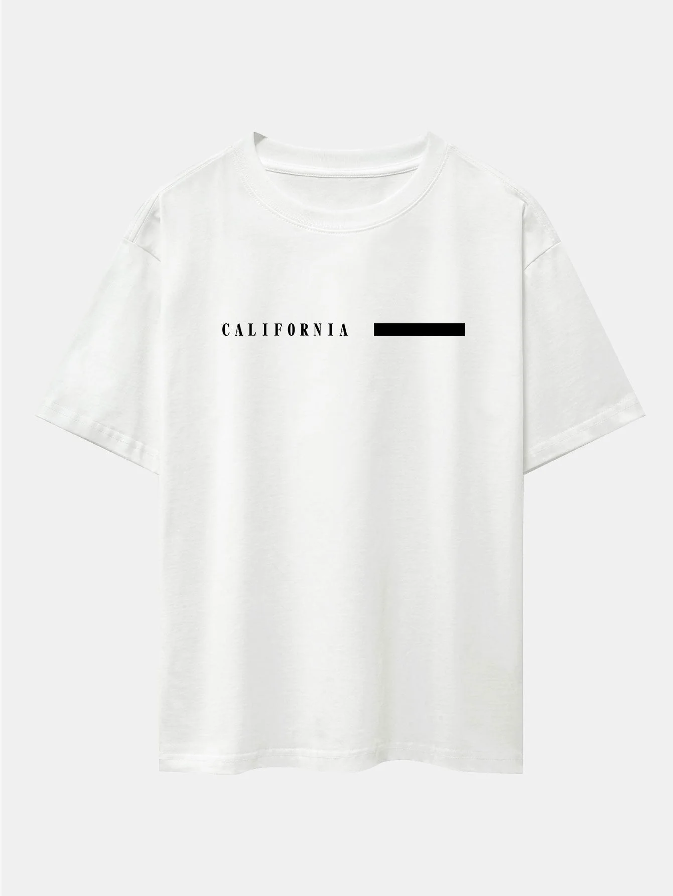 Camilo® | Slogan Print Drop Shoulder Oversize T-Shirt - Image 2