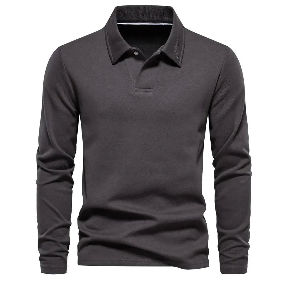 Castor® | Classic Long Sleeve Polo - Image 4