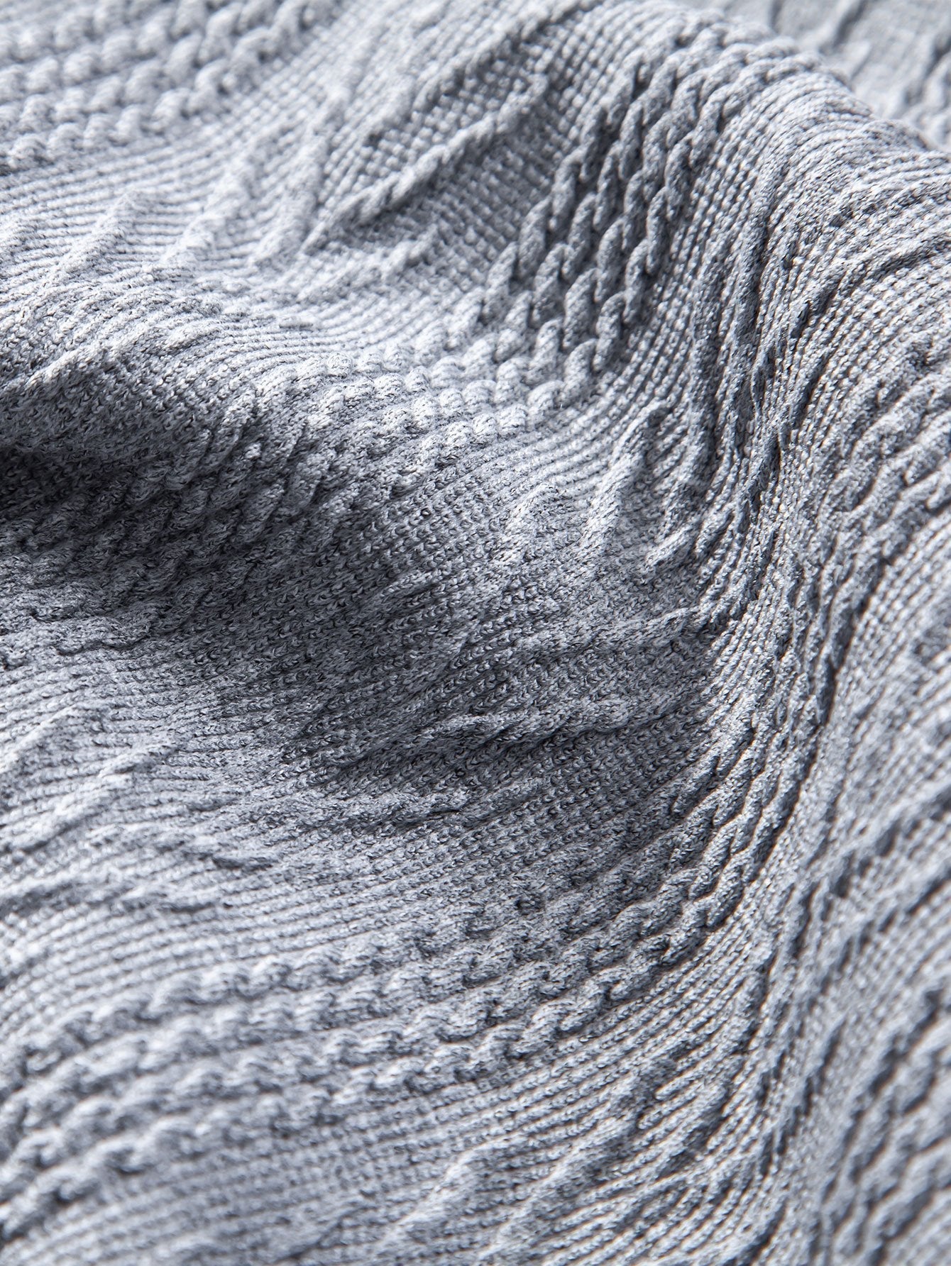 Cayetano® | Knitted Geometric Jacquard Polo - Image 17