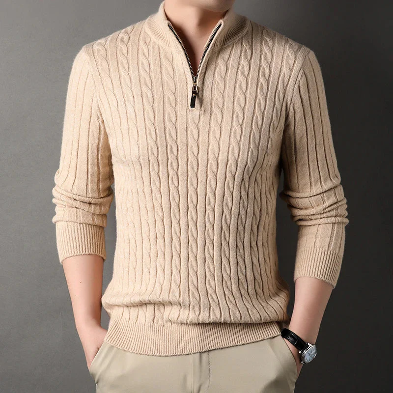 Cayetano® | Quarter Zip Sweater