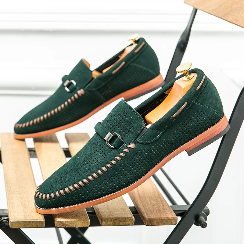 Celsus | Sorrento Suede Loafers - Image 7