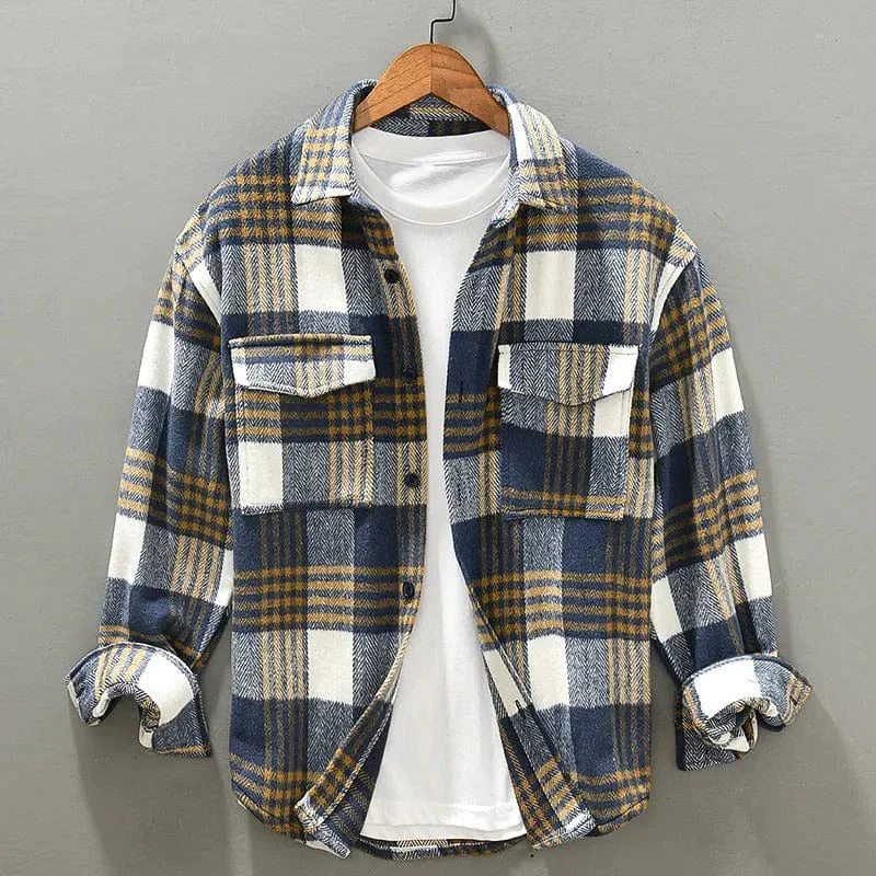 Cholmondeley® | Elegant Flannel Shirt For Men