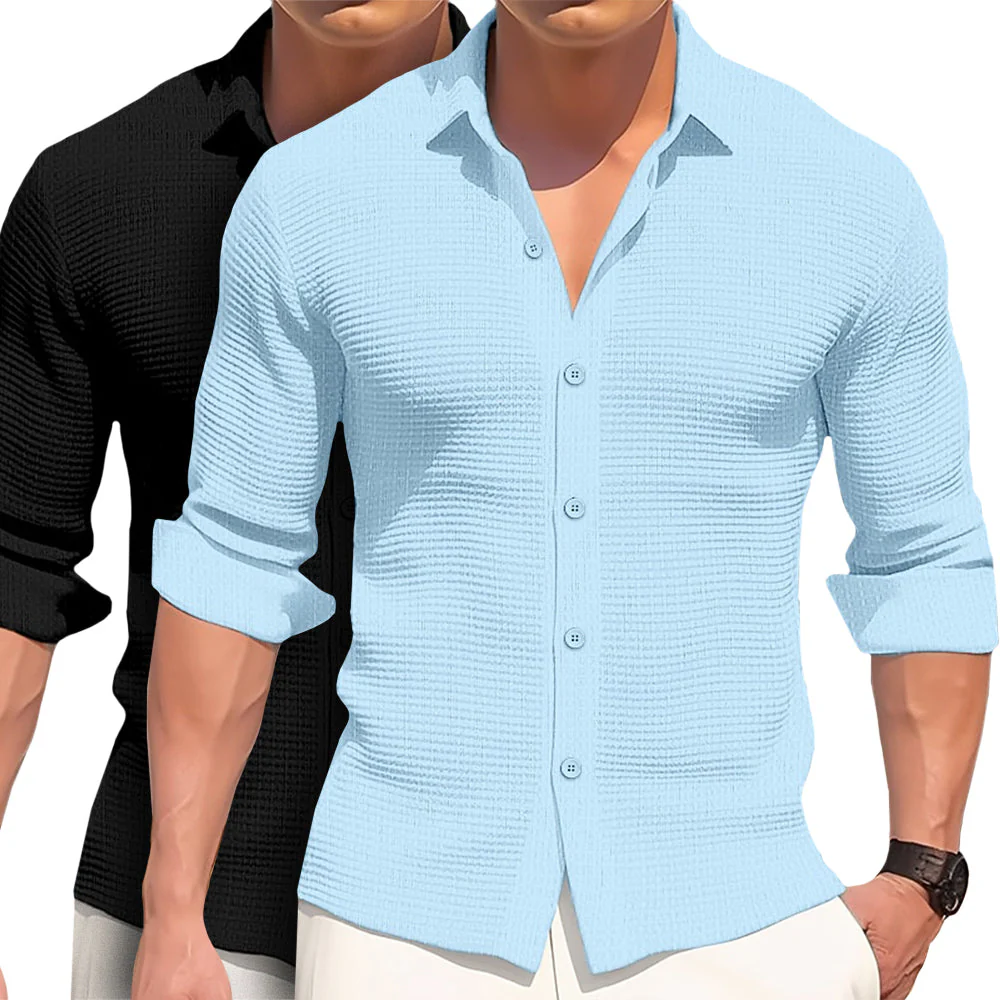 Claudio® | Casual Cotton Shirt - Image 5