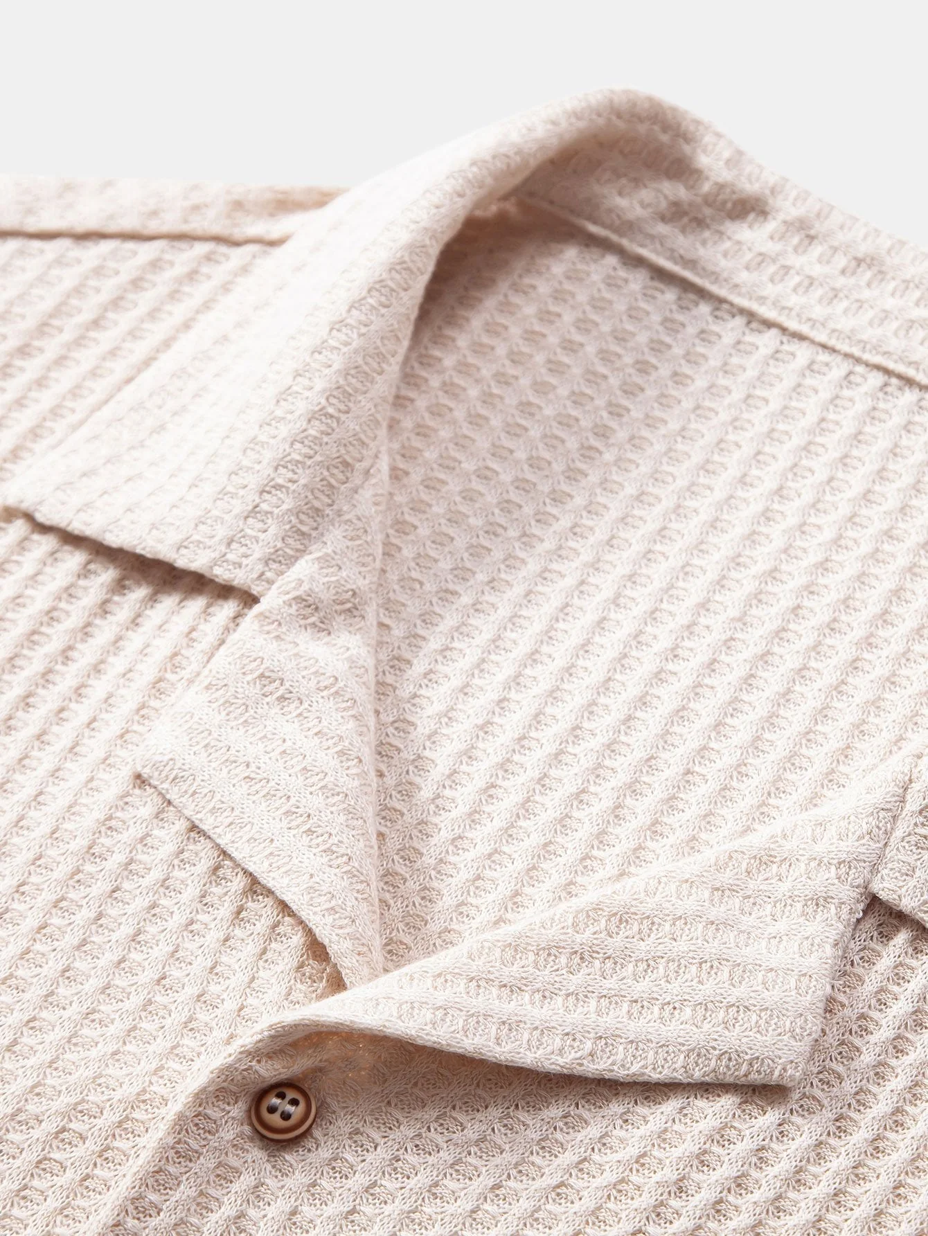 Clayton® | Short Sleeve Knitted Waffle Cuban Shirt & Straight Leg Linen Pants - Image 13