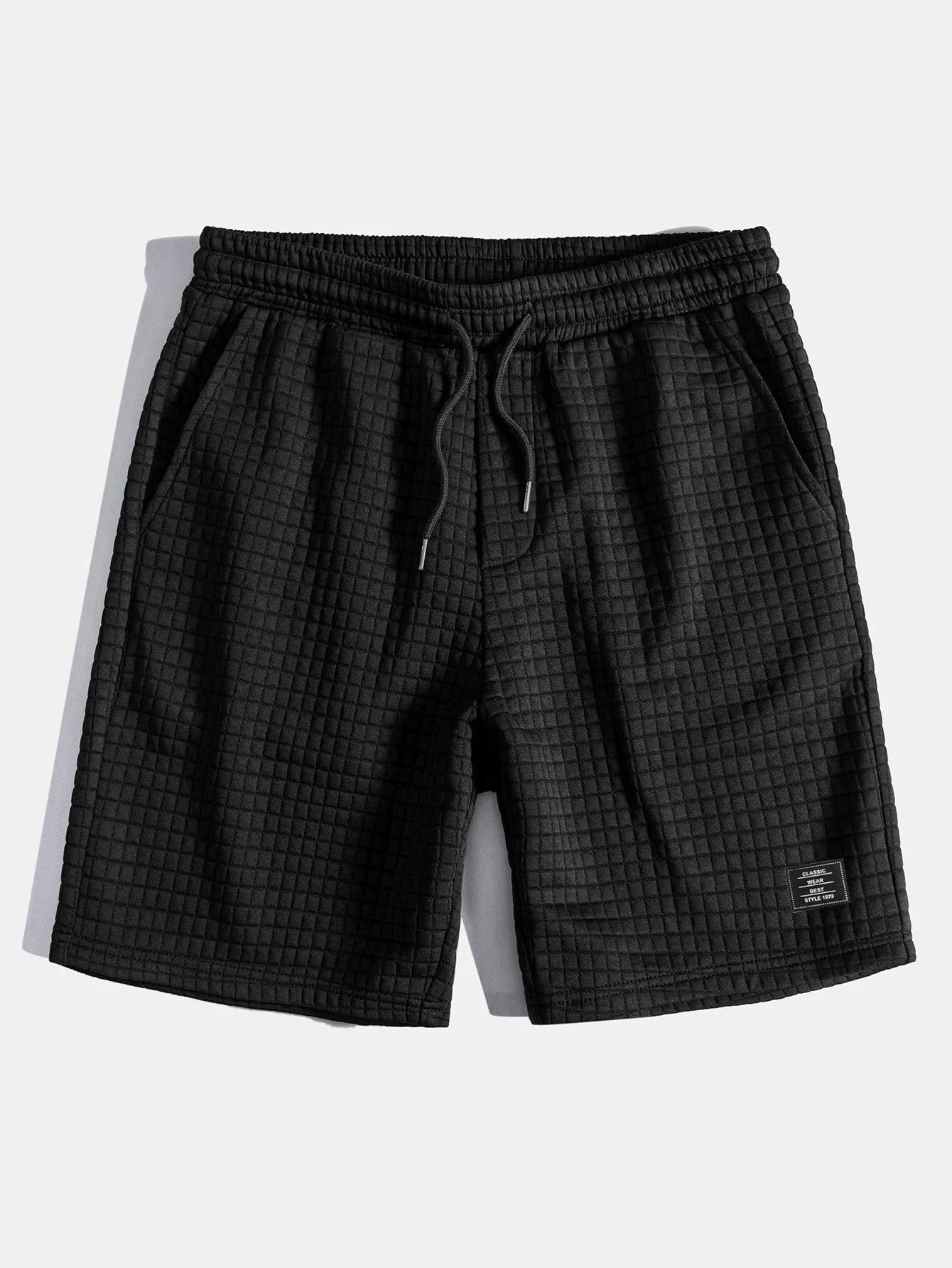 Cliff® | Kangaroo Pocket Waffle Hooded T-Shirt & Shorts - Image 15