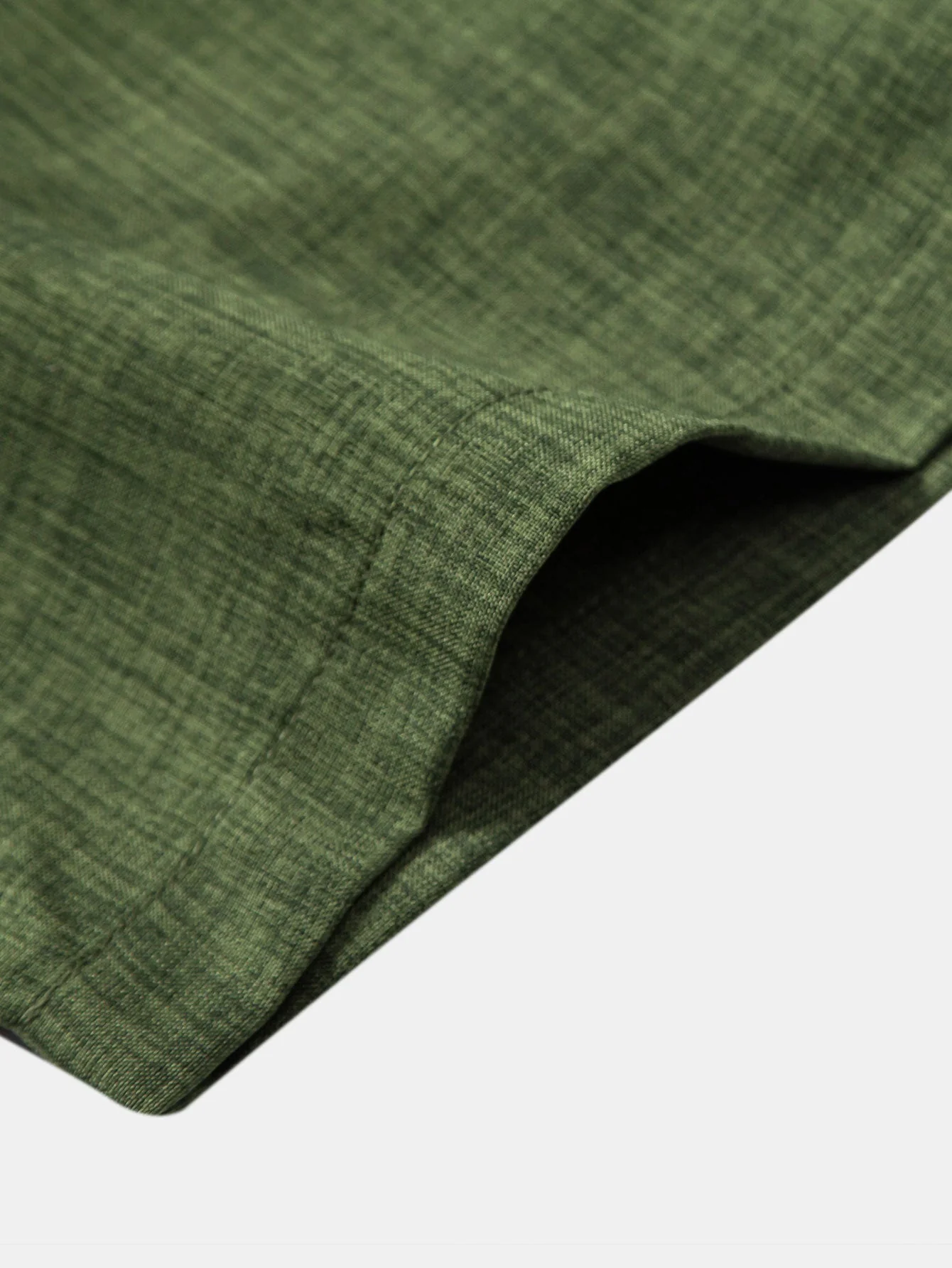 Cody® | Short Sleeve Stand Collar Shirt & Straight Leg Linen Pants - Image 20