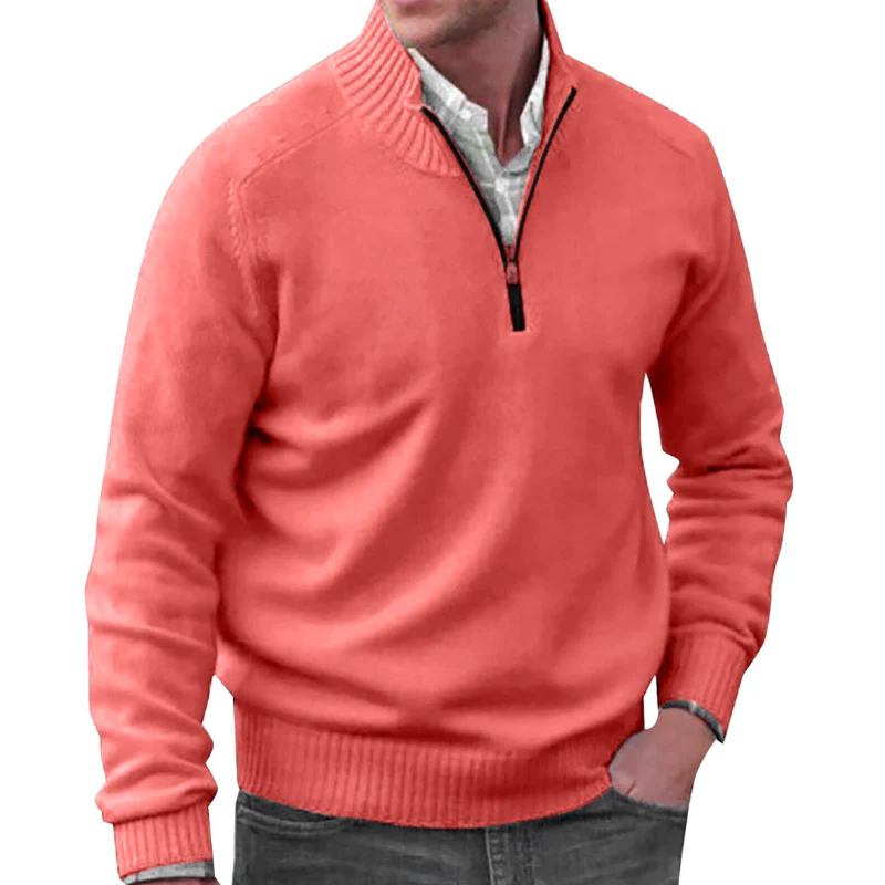 Connor® | Cashmere Sweater With Zipper - Image 4
